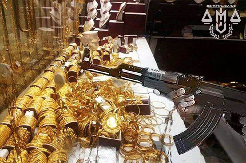 سرقت مسلحانه از طلا فروشی